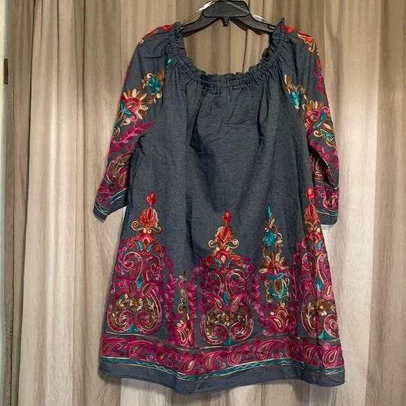 Dresses | Blu Heaven Embroidered Dress | Poshmark